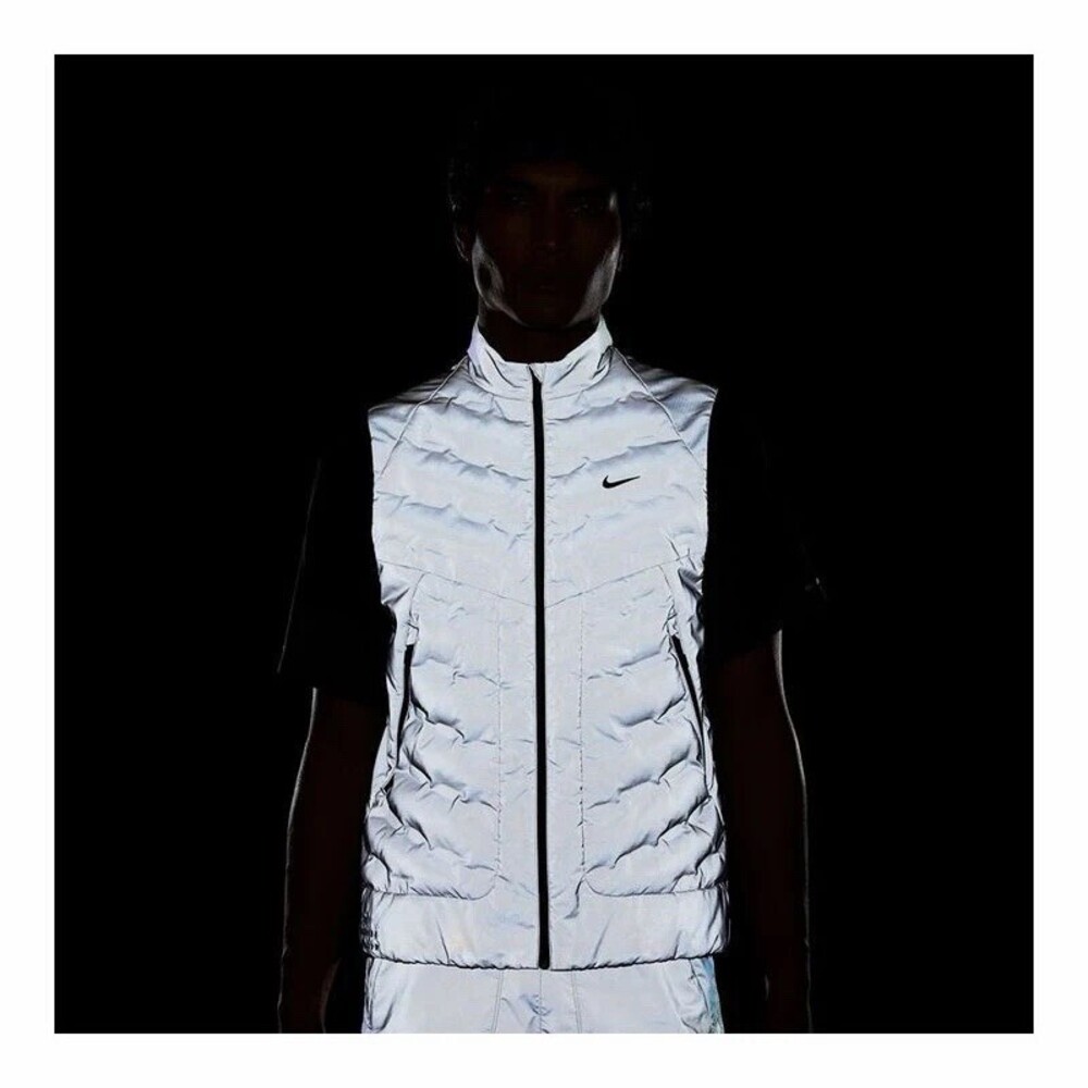 Size Small Nike Men's Therma-FIT ADV Reflective Flash 3M Running Vest IM6278-027